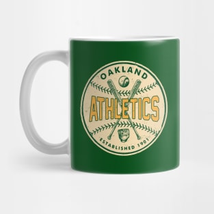 Classic Oakland A's by Buck Tee Originals Mug